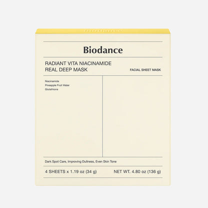 Radiant Vita Niacinamide Real Deep Mask