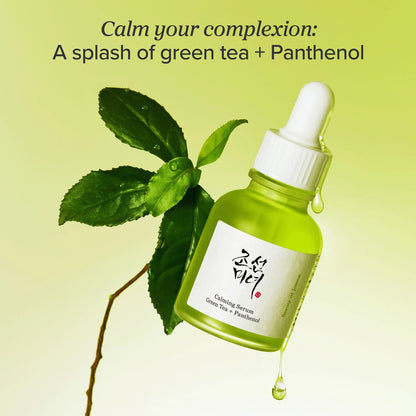 Calming Serum : Green tea + Panthenol