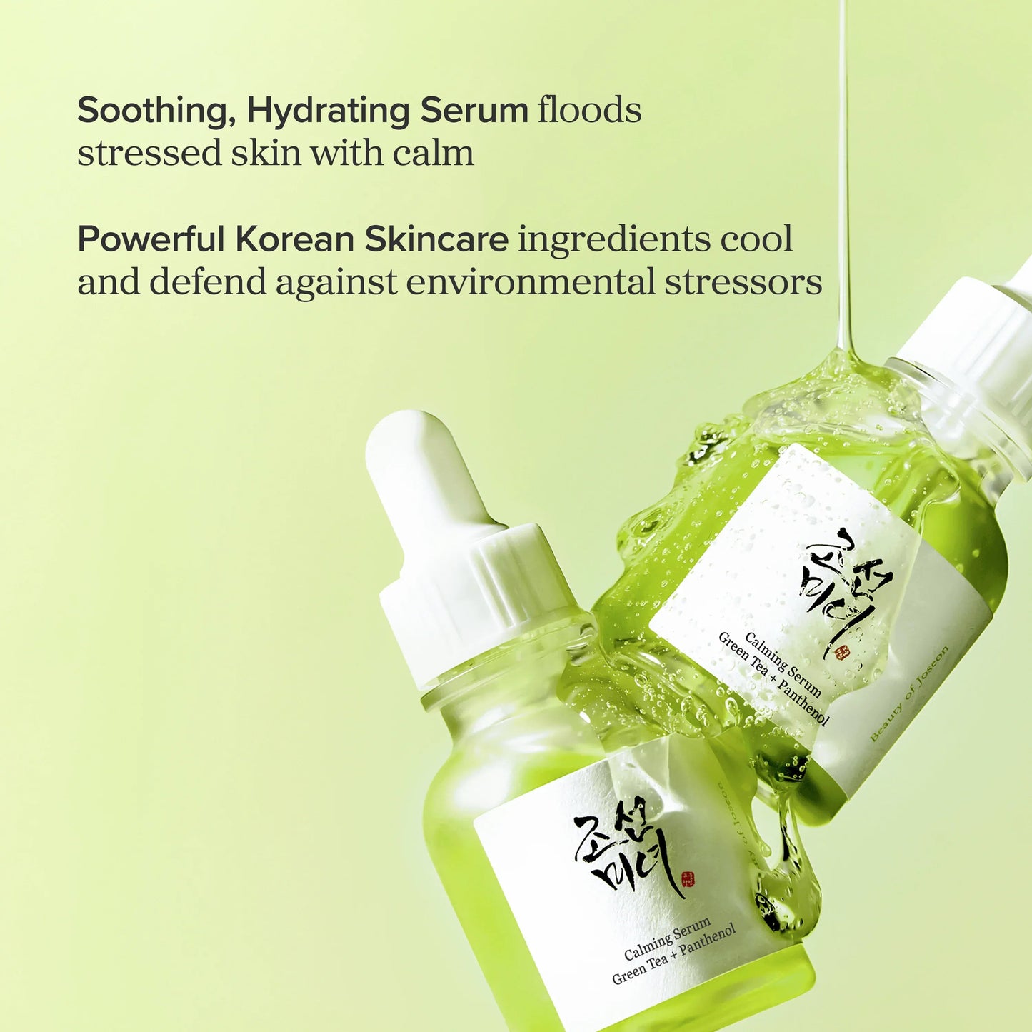 Calming Serum : Green tea + Panthenol